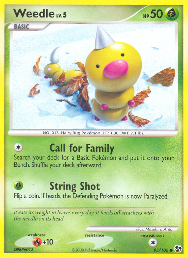 Weedle - Great Encounters SET-93