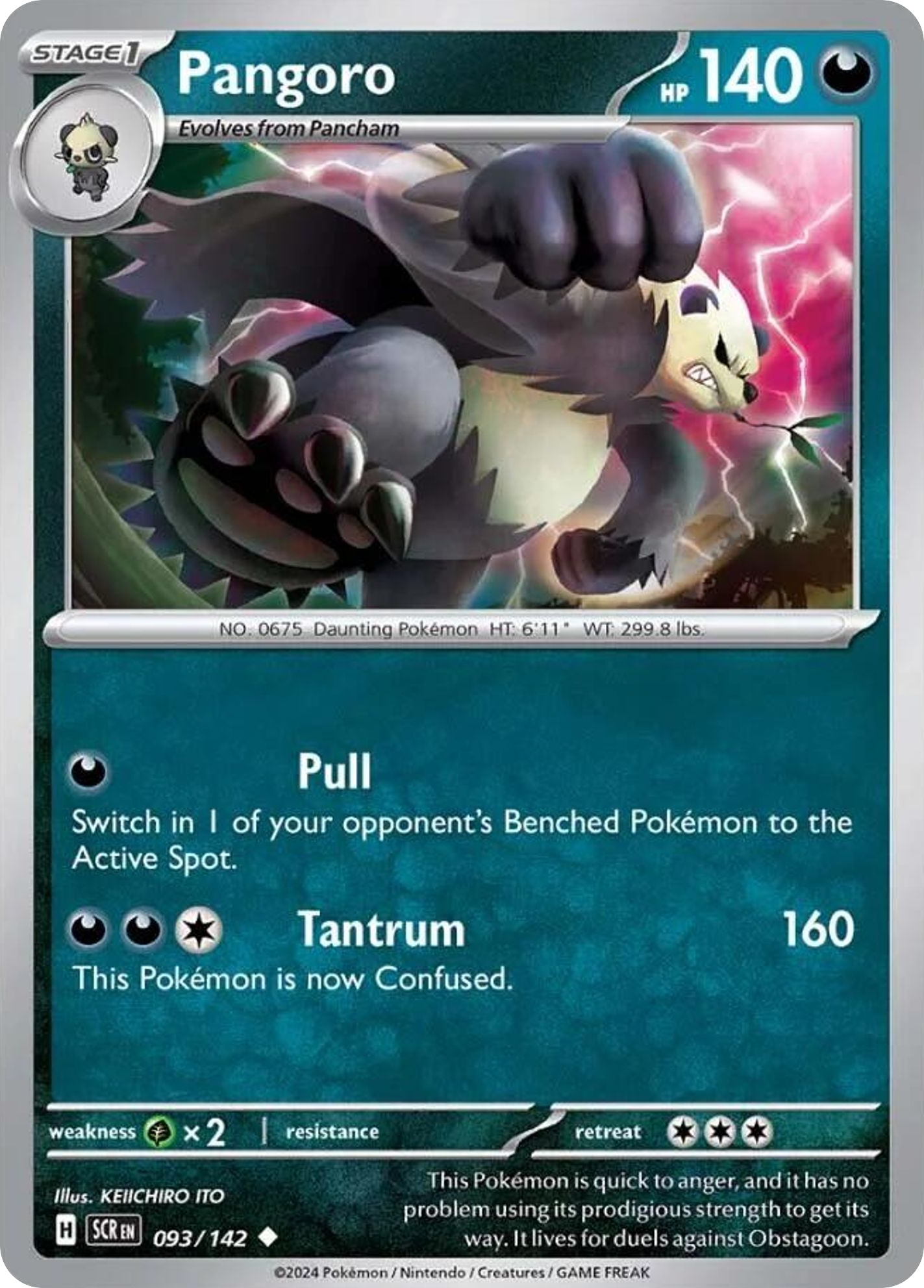 Pangoro - Stellar Crown SET-93