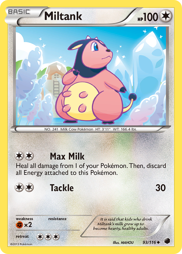 Miltank - Plasma Freeze SET-93