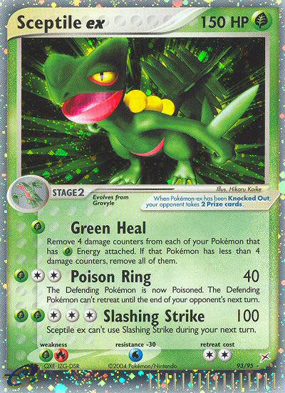 Sceptile EX - Team Magma vs Team Aqua SET-93
