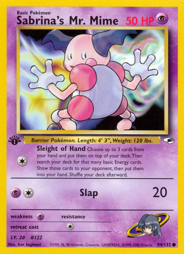 Sabrina's Mr. Mime - Gym Heroes SET-94