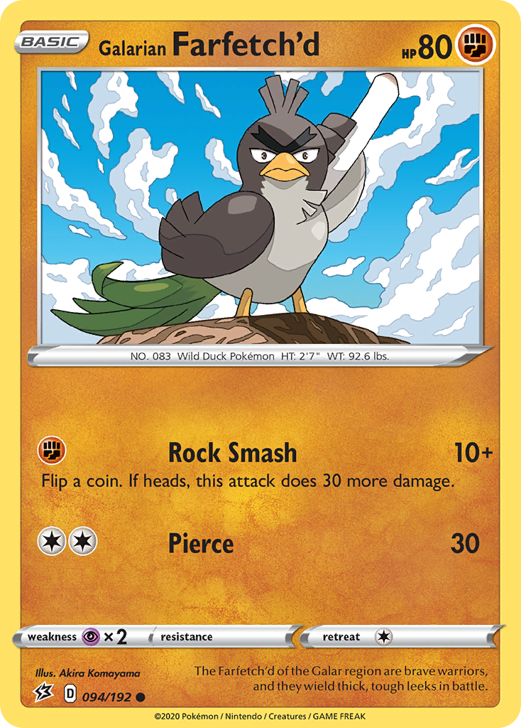 Galarian Farfetch'd - Rebel Clash SET-94