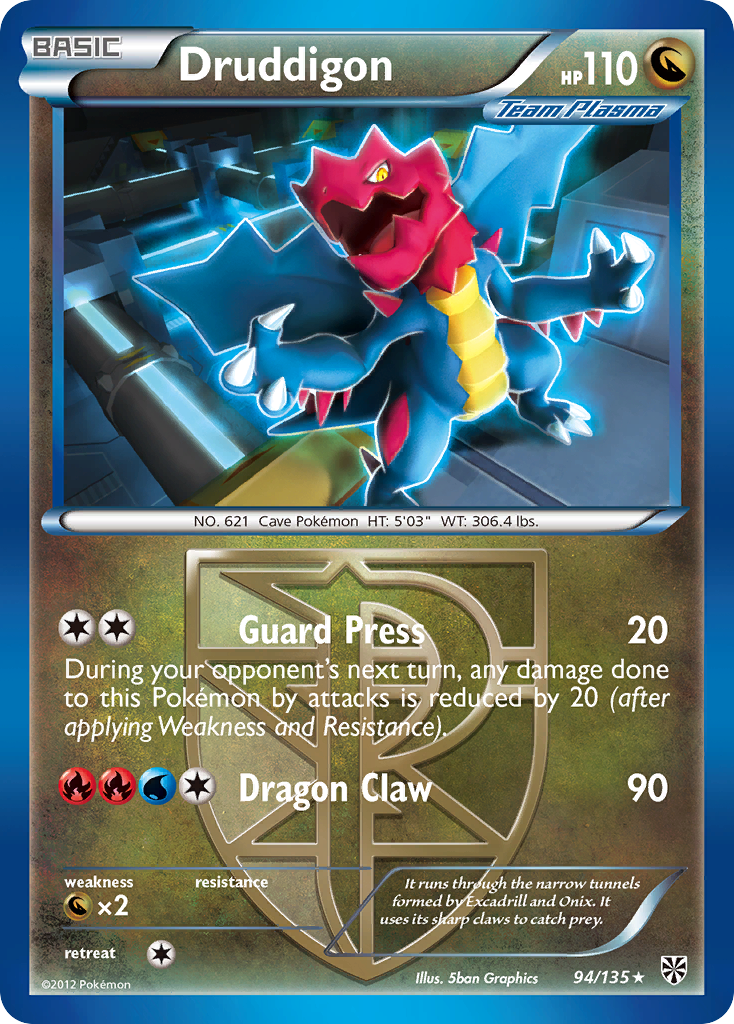 Druddigon - Plasma Storm SET-94