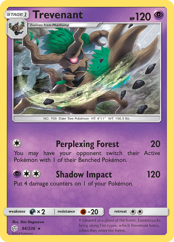 Trevenant - Cosmic Eclipse SET-94