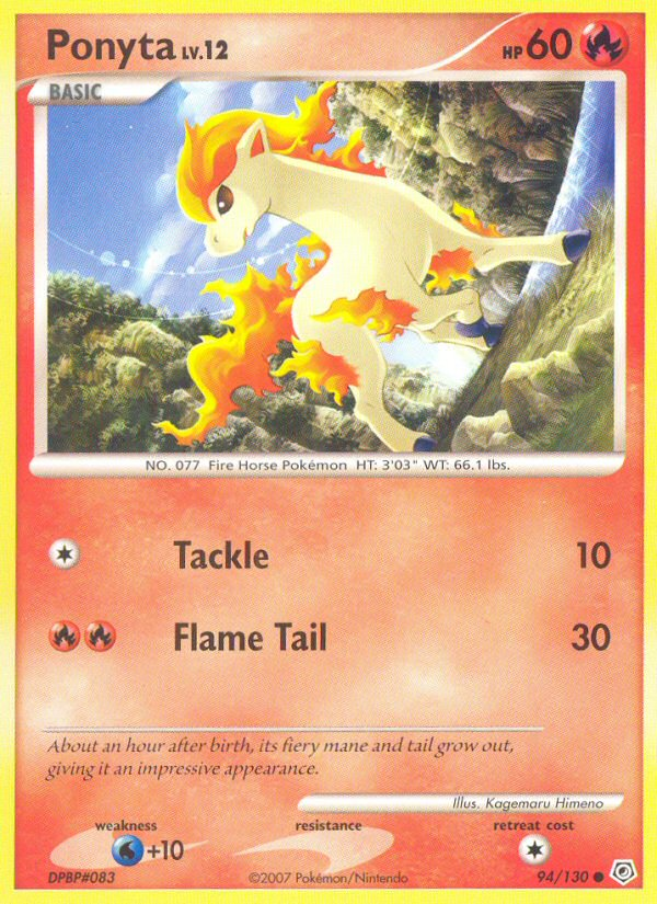 Ponyta - Diamond & Pearl SET-94