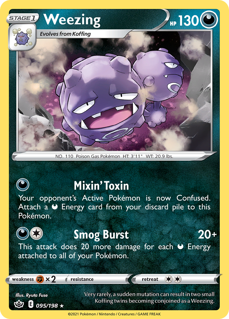 Weezing - Chilling Reign SET-95