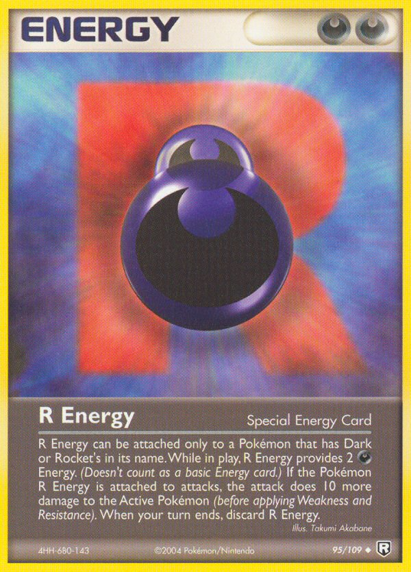 R Energy - Team Rocket Returns SET-95