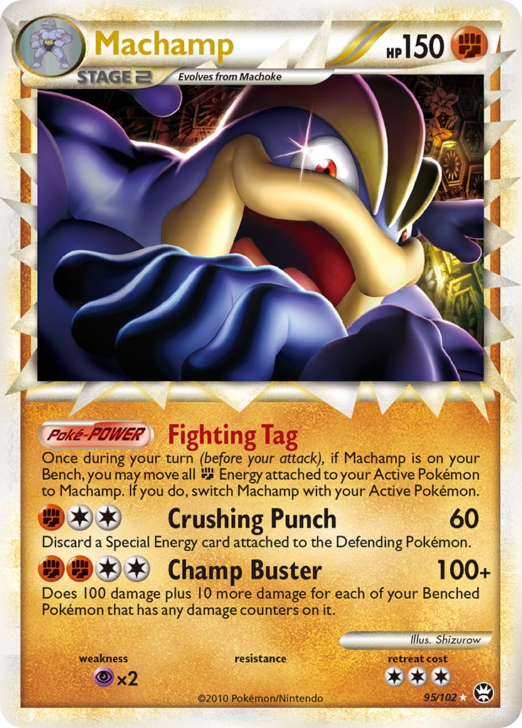 Machamp - HS Triumphant SET-95