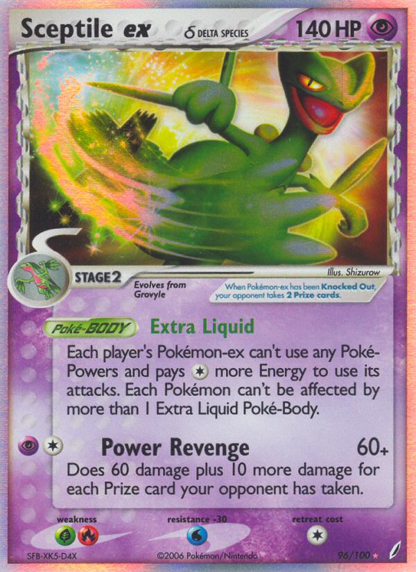 Sceptile ex? - Crystal Guardians SET-96