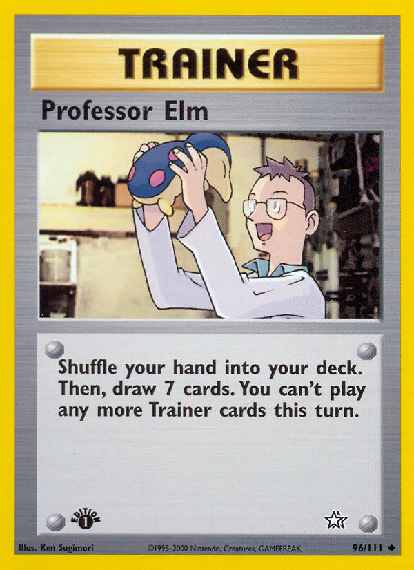 Professor Elm - Neo Genesis SET-96