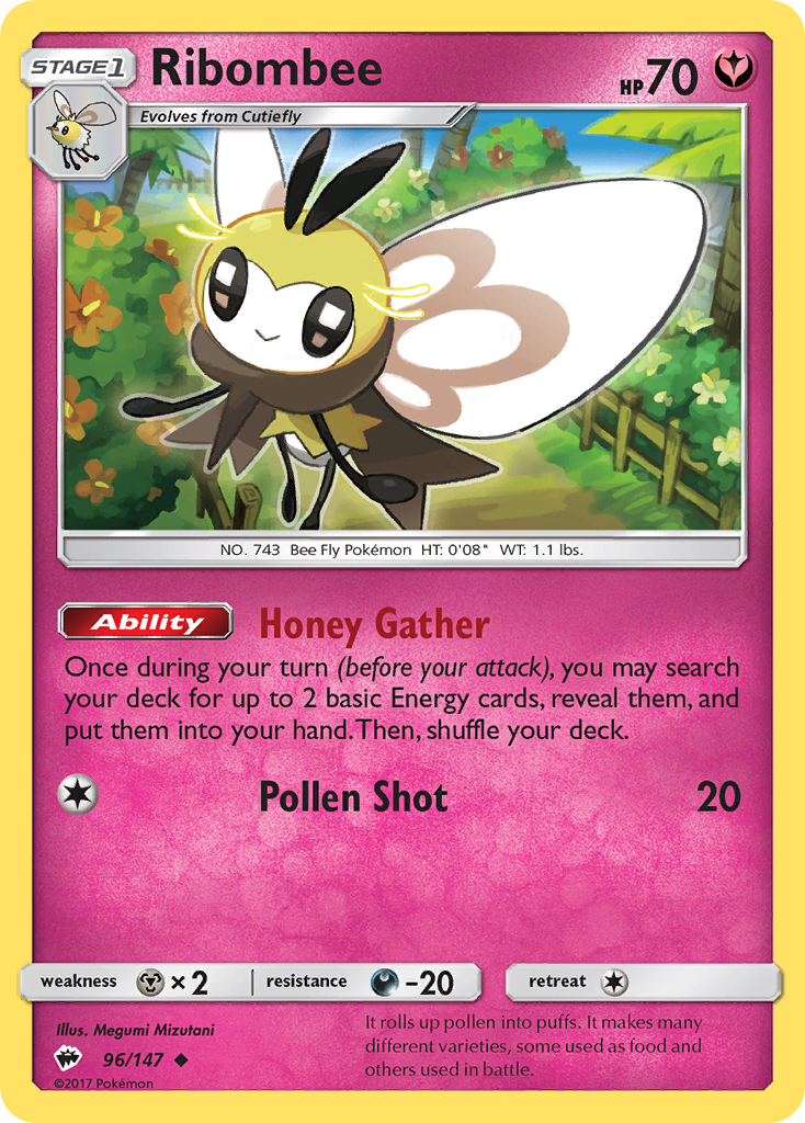 Ribombee - Burning Shadows SET-96
