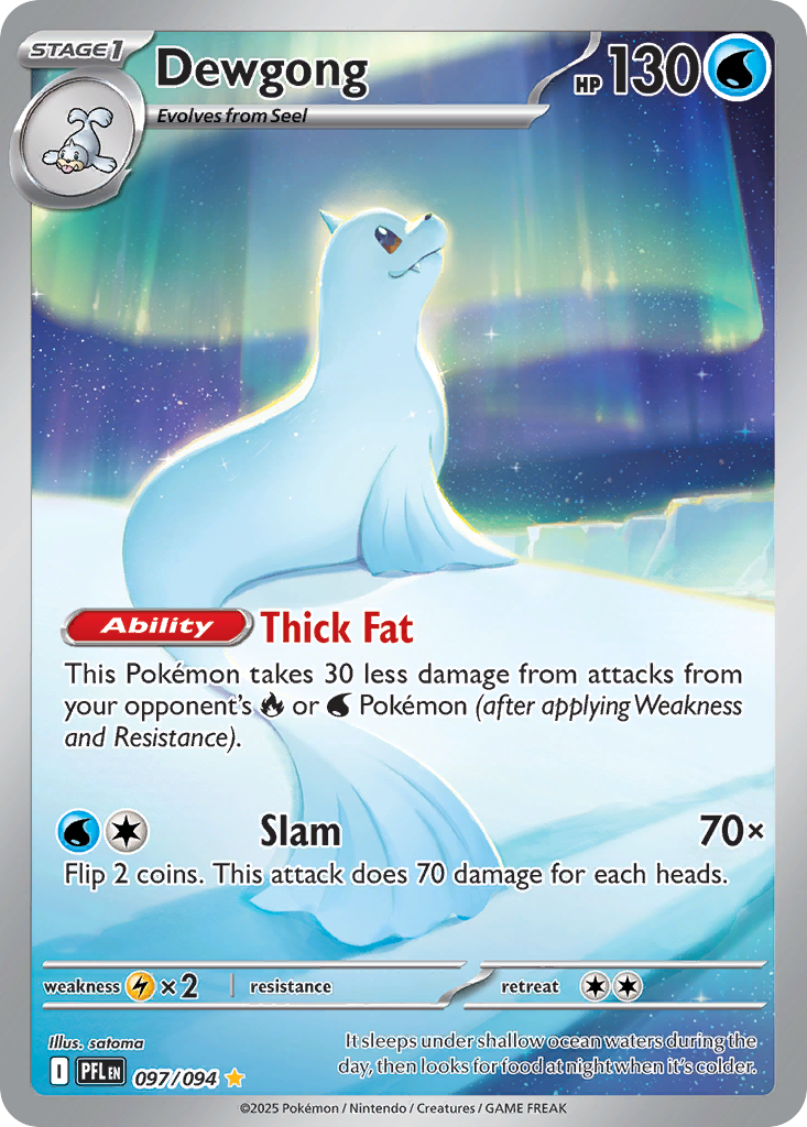 Dewgong - Phantasmal Flames SET-97