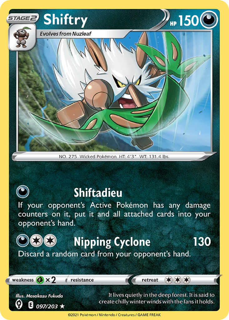 Shiftry - Evolving Skies SET-97