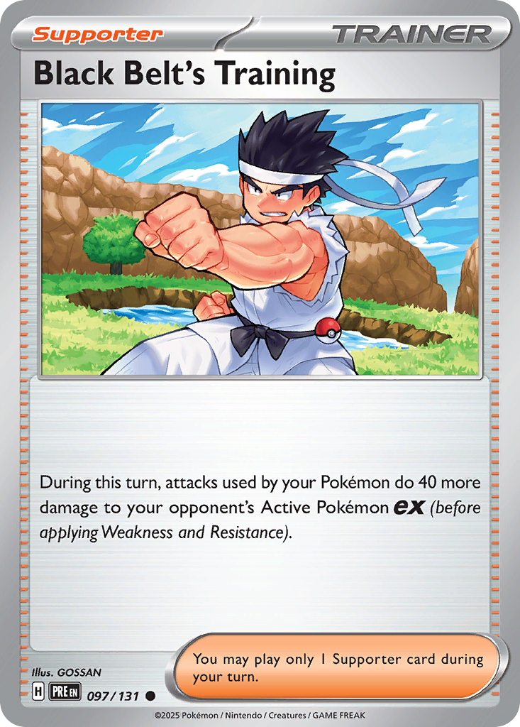 Black Belt's Training - Prismatic Evolutions SET-97