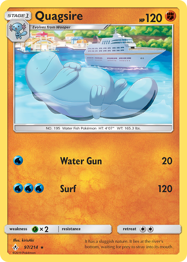 Quagsire - Unbroken Bonds SET-97