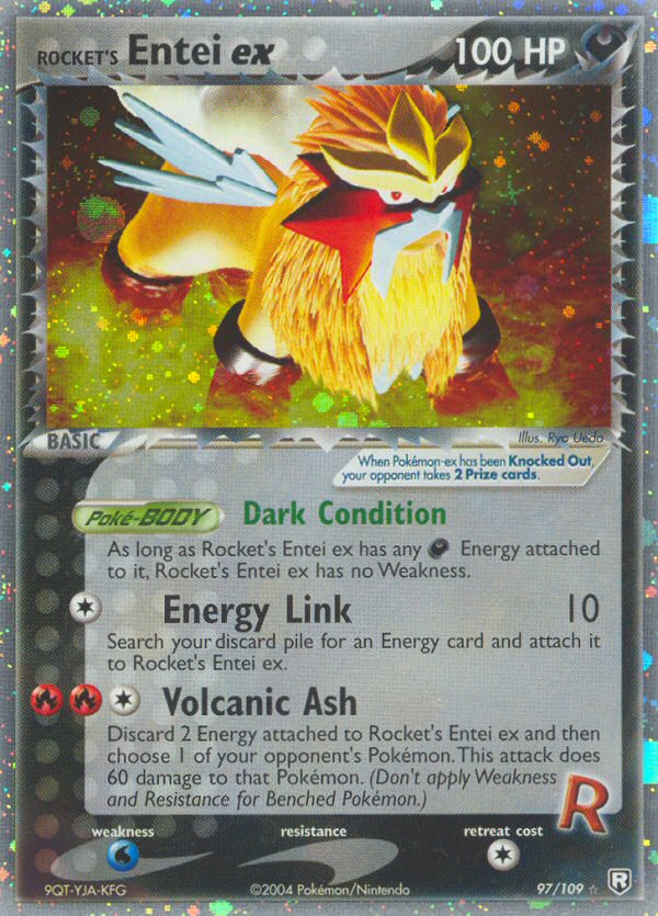 Rocket's Entei EX - Team Rocket Returns SET-97