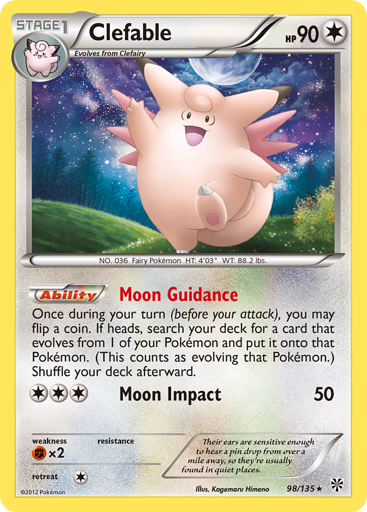 Clefable - Plasma Storm SET-98
