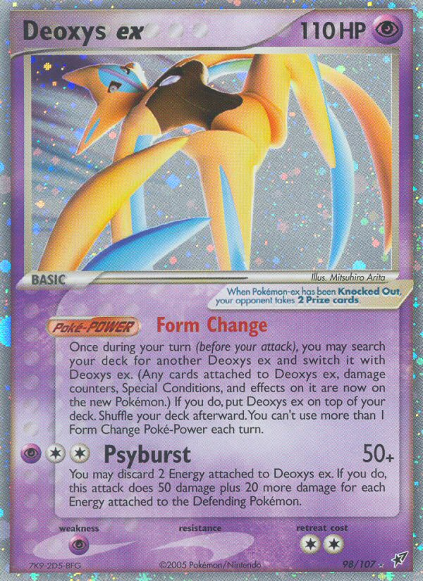 Deoxys EX - Deoxys SET-98