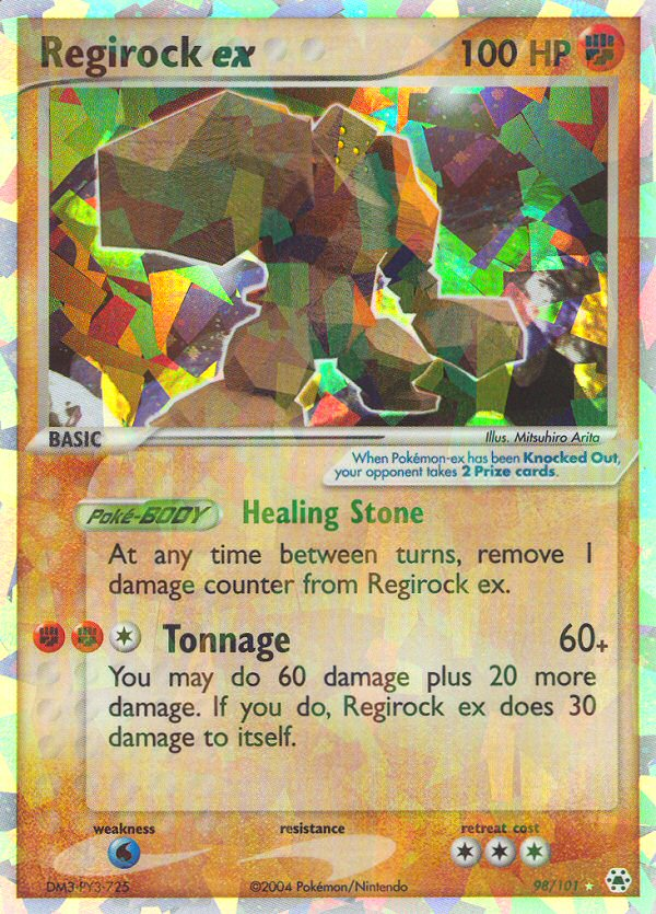 Regirock EX - Hidden Legends SET-98
