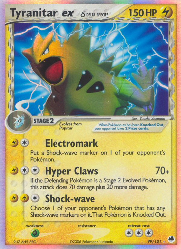 Tyranitar ex? - Dragon Frontiers SET-99