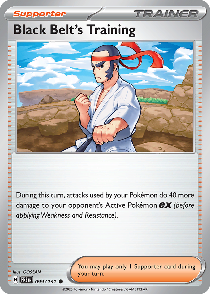 Black Belt's Training - Prismatic Evolutions SET-99