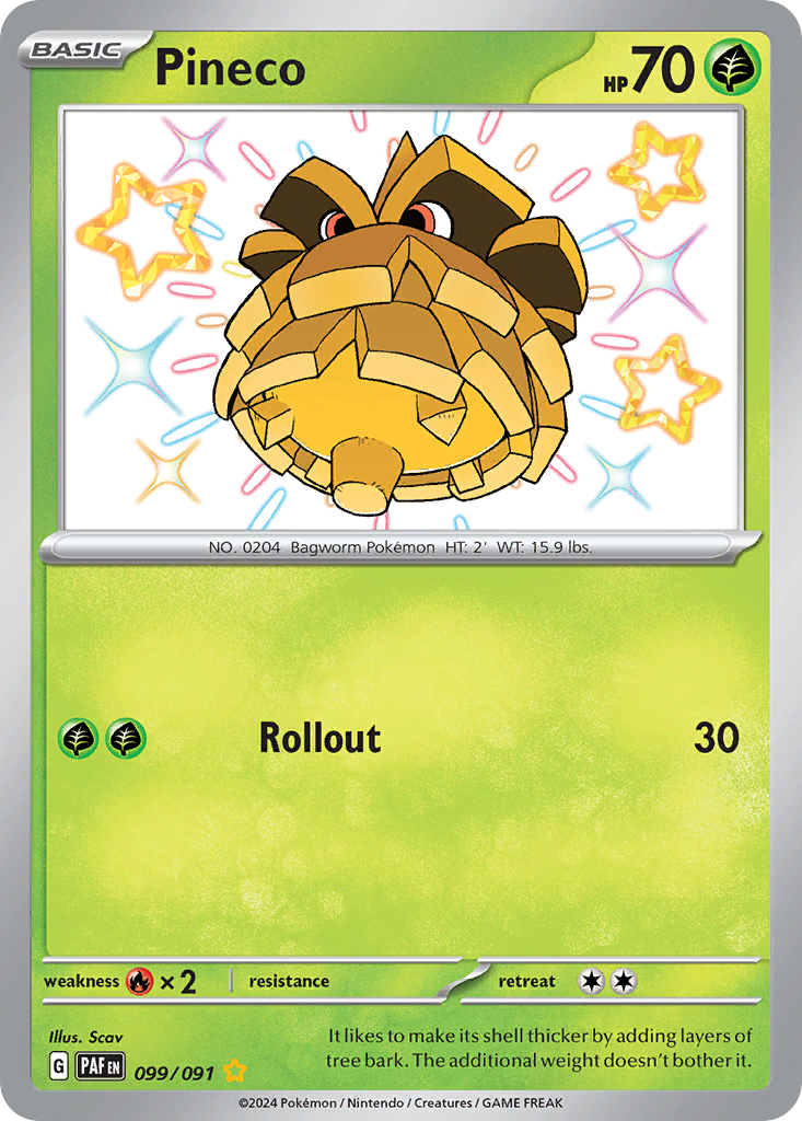 Pineco - Paldean Fates SET-99