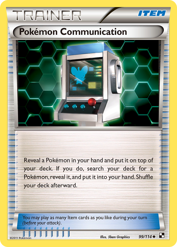 Pokemon Communication - Black & White SET-99