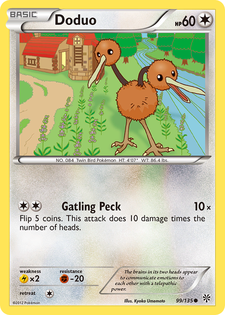 Doduo - Plasma Storm SET-99