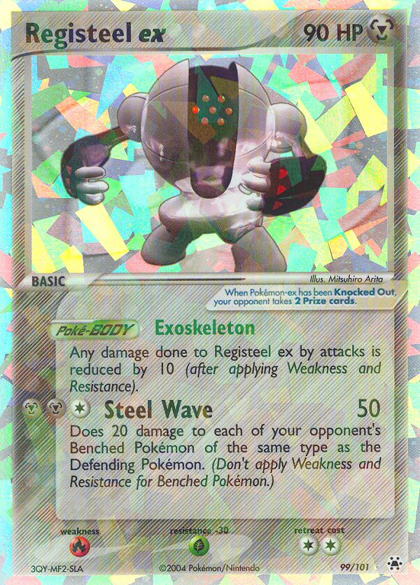 Registeel EX - Hidden Legends SET-99