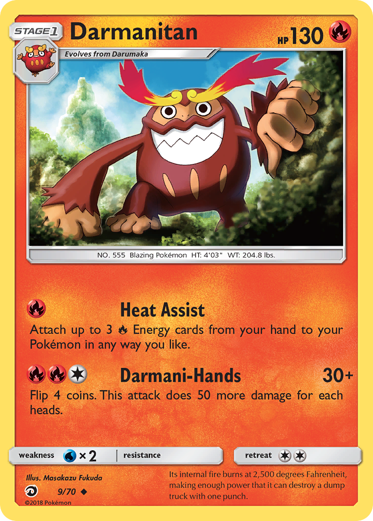 Darmanitan - Dragon Majesty SET-9