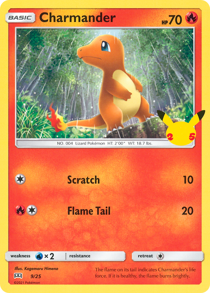 Charmander - McDonald's Collection 2021 SET-9