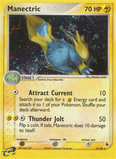 Manectric - Ruby & Sapphire SET-9