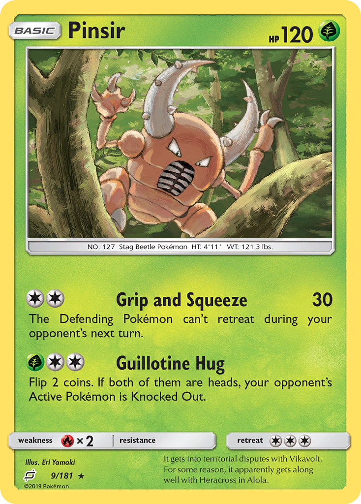 Pinsir - Team Up SET-9