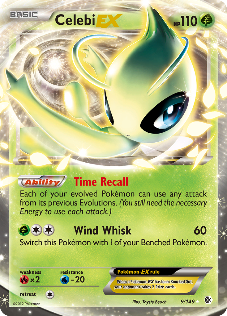 Celebi-EX - Boundaries Crossed SET-9