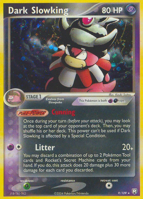 Dark Slowking - Team Rocket Returns SET-9