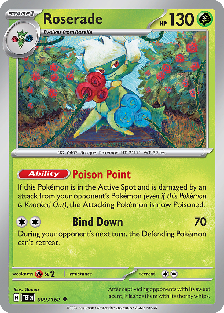 Roserade - Temporal Forces SET-9
