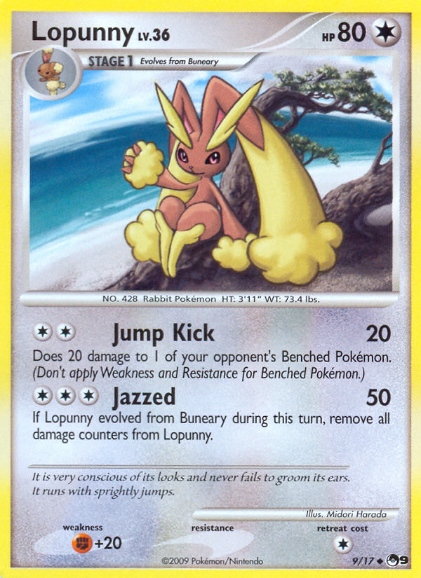 Lopunny - POP Series 9 SET-9