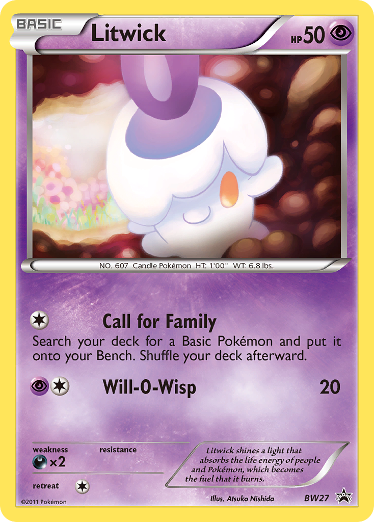 Litwick - BW Black Star Promos SET-BW27