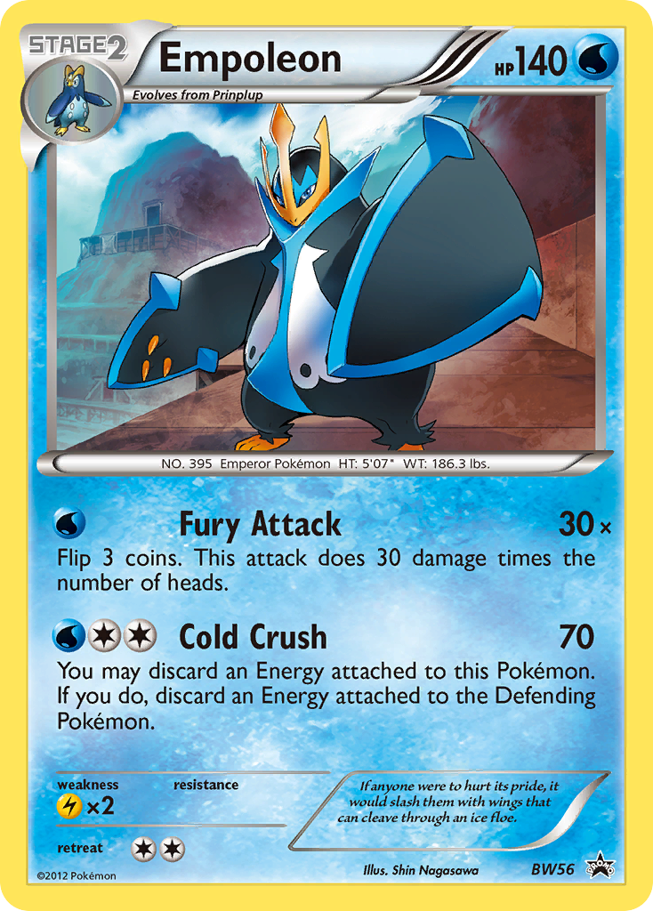 Empoleon - BW Black Star Promos SET-BW56