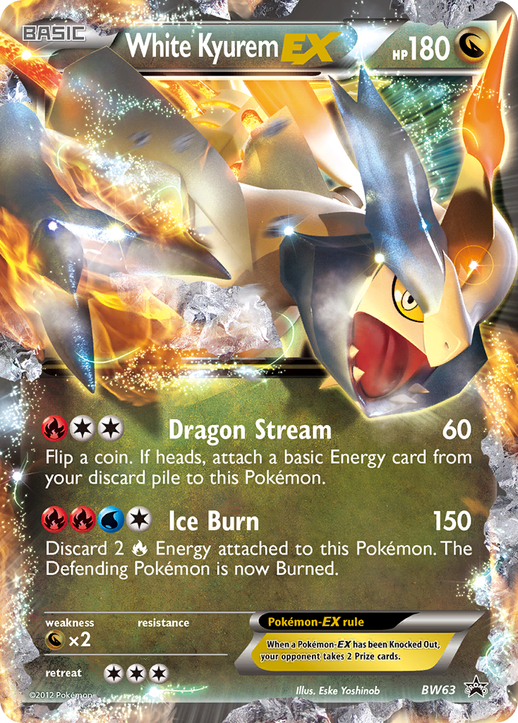 White Kyurem-EX - BW Black Star Promos SET-BW63