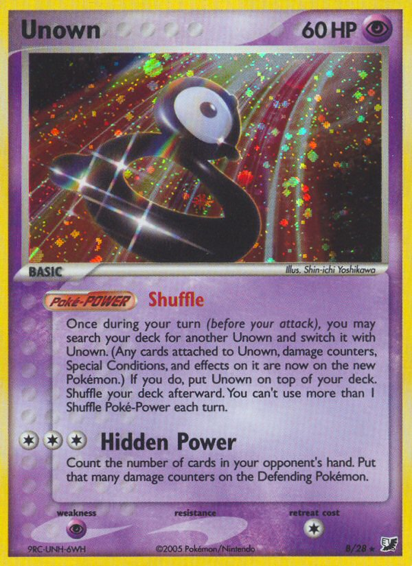 Unown - Unseen Forces SET-B