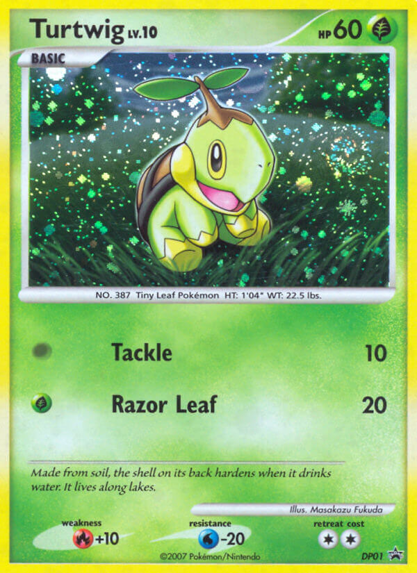 Turtwig - DP Black Star Promos SET-DP01