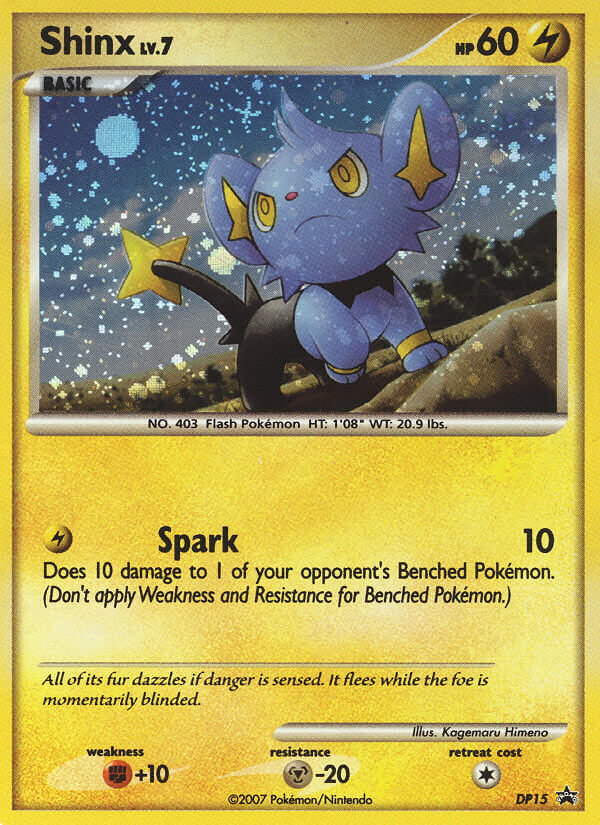 Shinx - DP Black Star Promos SET-DP15