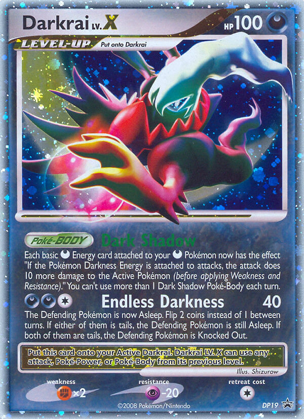 Darkrai LV.X - DP Black Star Promos SET-DP19