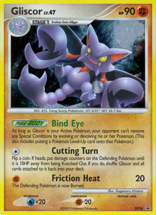 Gliscor - DP Black Star Promos SET-DP36