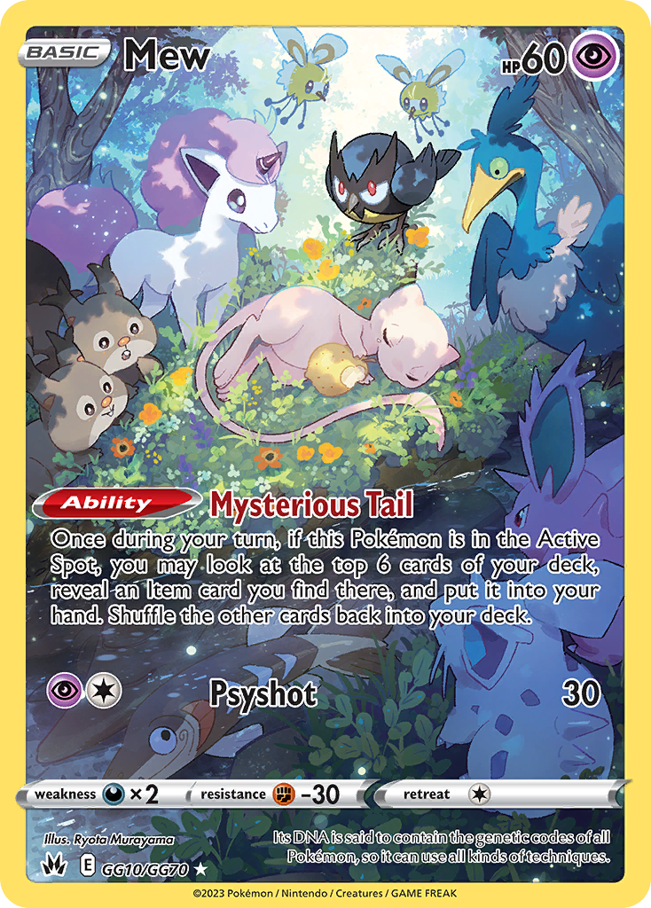 Mew - Crown Zenith Galarian Gallery SET-GG10