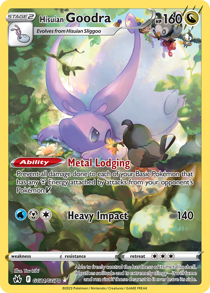 Hisuian Goodra - Crown Zenith Galarian Gallery SET-GG21