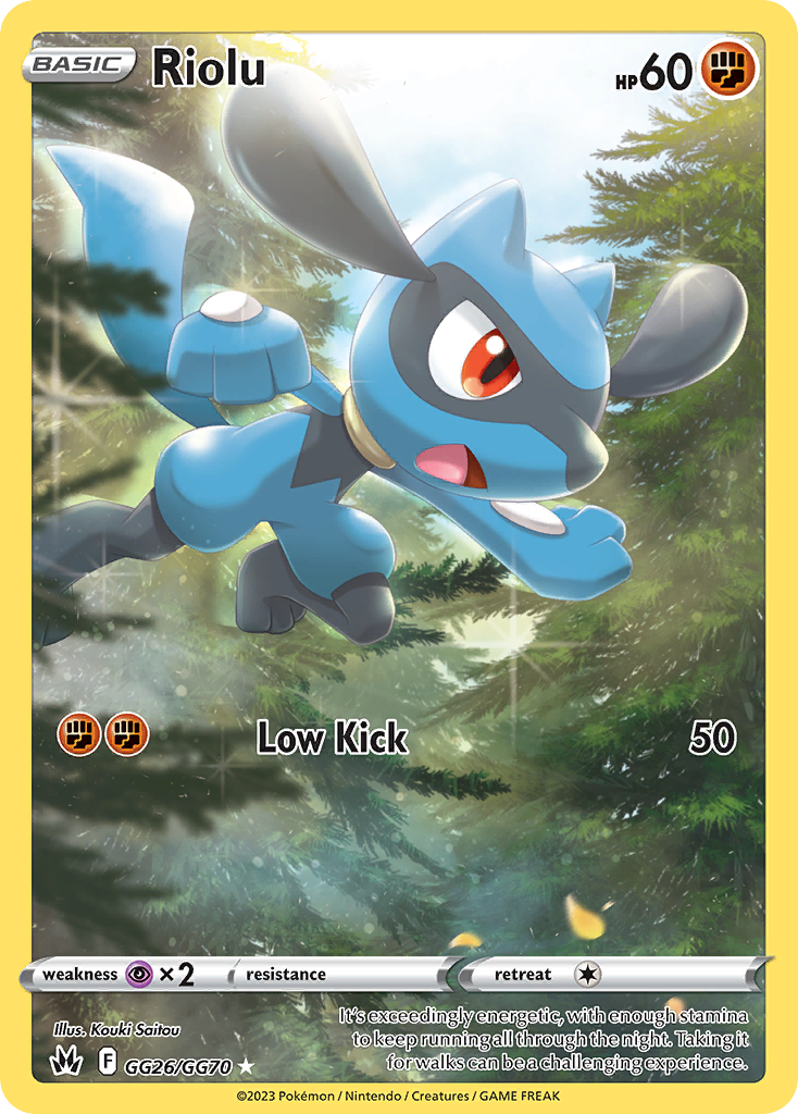 Riolu - Crown Zenith Galarian Gallery SET-GG26