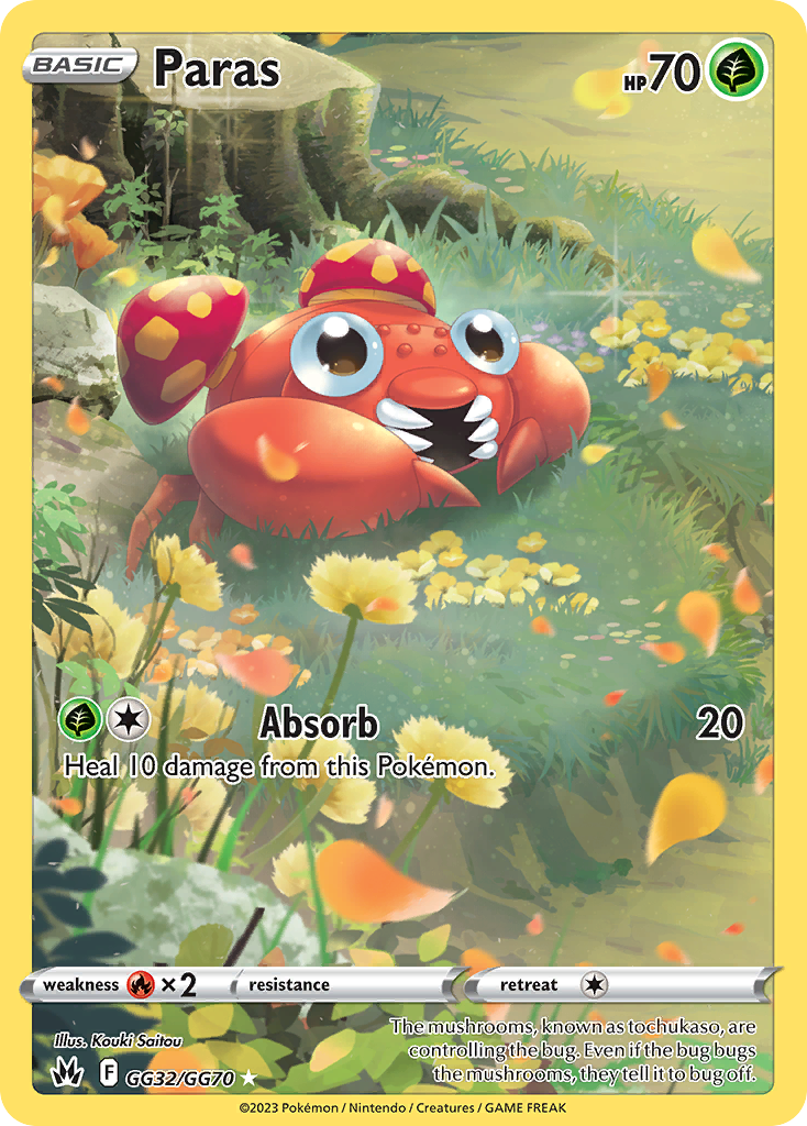 Paras - Crown Zenith Galarian Gallery SET-GG32