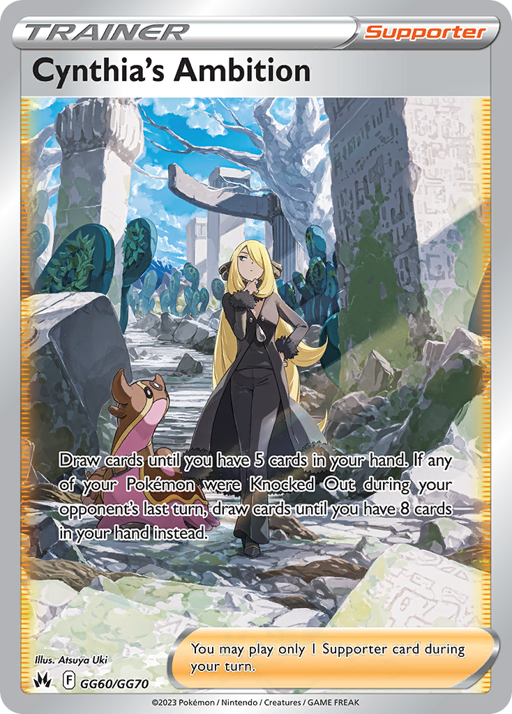 Cynthia's Ambition - Crown Zenith Galarian Gallery SET-GG60